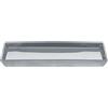 Kleine Wolke, Mensola portaoggetti da Bagno in Porcellana 5065124885 Silber, Argento (Silber)