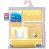 Nuit des Vosges 2066913 - Sottofedera Assorbente Impermeabile Aubin in Cotone, 50 x 75 cm, Bianco