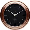 KitchenCraft Orologio da Parete per Cucina con Finitura Effetto Rame, Confezione Regalo, Plastica, 25,5 cm