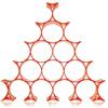 Kartell Infinity Portabottiglie, Arancio