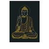Pyramid International Buddha Citography Stampa Artistica, Carta, Multicolore, 60 x 80 x 1.3 cm