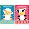 Vervaco 0157035 - Stick Carte Pecora e Mucca, Set da 2 Pezzi