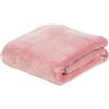 Gözze - Morbida Coperta Premium, Sensazione Cashmere, Microfibra, 130 x 170 cm - Rosa antico