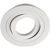 Wonderlamp Classic w-e000102 Pack di faretti rotondi con portalampada gu10, bianco, 9.3 x 2.5 cm, 5 pezzi