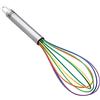 Kuhn Rikon 22265 - Frusta in Silicone Colori,Piccola, 22 cm, Multicolore