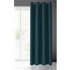 Eurofirany LOGAN Tenda Oscurante Extra Lunga - 1 Unità, Occhielli, Blocco della Luce, Oscuramento della Stanza, Camera da Letto, Soggiorno, 135x250 cm, Petrol
