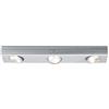 Paulmann 70635 Lampada per mobili LED Jiggle spot da 3 incl. 3x0,18 Watt dimmerabile cromo opaco luce per armadi plastica lampada da cucina 3000 K