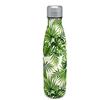 Nerthus FIH 510 bottiglia termica acciaio inox 500 ml doppia parete design palme