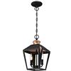 Westinghouse Lighting 6328440 Lampada a Sospensione per Interni a Due Luci, Nero