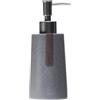 Sealskin Pierra Dispenser per Sapone Liquido, Poliresina, Grigio, 7.4 x 18.5 x 7.3 cm