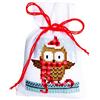 VERVACO Kit Punto Croce Contato Amici di Natale Set da 3 Sacchetti Bomboniere da Ricamare Punto Croce ca. 8 x 12 cm Set Fai da Te Creativo Adulti Ricamo Casa Decorazioni per Lavoretti Creativi