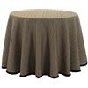 Martina Home Ribera Tovaglia per Tavolo Redonda de 80 Beige