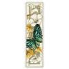 VERVACO Kit Punto Croce Segnalibri Contato Farfalla sui Fiori V Segnalibri Punto Croce da Ricamare 6 x 20 cm Set Fai da Te Creativo Adulti Ricamo Accessori per Lavoretti Creativi