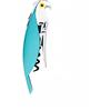 Alessi AAM32 AZ Parrot Cavatappi per Vino di Design, in Alluminio Pressofuso e PC, Azzurro
