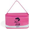 Excelsa Peanuts: Lucy, 61621 Sacco per il pranzo, Poliestere, 7 litri, Fucsia