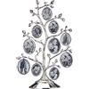 Zilverstad 7703231 - Portafoto Albero per 12 fotografie, Placcato in Argento con Protezione antiossidante