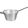 Pentole Agnelli Paiolo per Polenta, 3 L, Acciaio Inossidabile, Argento, 20 cm