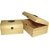 Rayher Valigia-Legno C.Chiusura Anticata, 24,5X16,5X11,5 Cm, 6166500