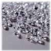 Relaxdays Cristalli Decorativi, Set da 3.000 pz, Diamanti per Tavoli da Matrimonio, Pietre Luminose, 6x4 mm, Trasparente