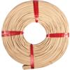Rayher 6503100 canna per/tubo intrecciato, 1 a rotbandqualità¤t, rotolo 500 g, numero 3, diametro 2 mm, multicolore, 3 x 3 x 0,4 cm