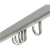 Sealskin Easy Roll Set del Binario per Tenda da Doccia, Acciaio Inox, Alluminio, Opaco