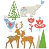 Sizzix Set di fustelle Sizzix Christmas Thinlits Christmas Elements