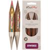 Knitpro Symfonie, Punte per Ferri da Maglia intercambiabili, in Legno, Multicolore, 15 mm