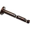 GARDINIA Supporto a Doppio Binario con Piastra per Asta per Tende, Supporto per 2 aste, Aperto, Kit Montaggio Incluso, Serie Chicago, 20 mm Diametro, Bronzo