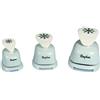 Rayher 69103000 Fustella Set: Fiori, Plastica/Metallo, Arancione, 1.95 X 1.9 x 0.6 cm