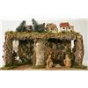 Euromarchi Presepe Natalizio Casette in Legno Bosco, Multicolore, 58 x 34 x 37 cm