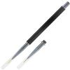 Modelcraft - Spazzola per dettagli super fine con 2 punte (7 mm e 9 mm), colore: Nero