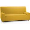 Martina Home Tunez, Copridivano elastico, Tela (50% poliestere, 45% cotone, 5% elastan), Oro, 3 Posti (180-240 cm larghezza)