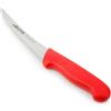 Arcos Coltello Disossatore Professionale in Acciaio Inossidabile Nitrum con Lama da 140 mm - Manico Ergonomico in Polipropilene, Ideale per Tagliare Ossa e Carne - Rosso, Serie 2900