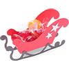 Sizzix Fustella Bigz Slitta di Babbo Natale 3D di Georgie Evans, Multicolore