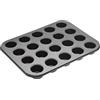 Master Class MasterClass Teglia per muffin a 20 fori con base libera e antiaderente senza PTFE, PFOA e BPA in confezione regalo, robusto acciaio al carbonio da 1 mm, 35 x 27 cm