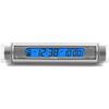 techno line WQ 120 Sveglia al Quarzo, Argento, 17.3x3.2x3.2 cm
