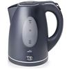 Lacor - Bollitore elettrico Grey 2200 W, senza BPA, 1.30 L