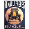 ArtPlaza Renault Freres Pannello Decorativo, Legno, Multicolore, 60x80 cm