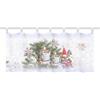 Home Fashion 52949 - 107 Folletto di Natale Cafe casa, Plastica, Rosso, 45 x 120 x 0,1 cm