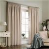 furn. Furn Harrison - Coppia di Tende con Occhielli, Poliestere, Oatmeal, 168 x 229cm (66 x 90 Inches)