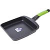 BRA Prior | Bistecchiera asador con righe, 22 cm, alluminio fuso con antiaderente, Adatto a tutti i tipi di piani cottura, induzione inclusa