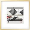 walther design cornice oro 20 x 20 cm alluminio con passe-partout, sedia struttura in alluminio AJ220G