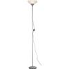RL LIVE YOUR LIGHT Reality Leuchten Reality R4302-87 Dezwo Piantana, 1xE27, 100 W, Titanio Bianco, 180 cm, 1 Unità, Confezione da 1