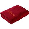 Möve for frottana Pearl - Telo sauna, 80 x 200 cm, 100% cotone, colore rubino