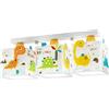 Dalber Lampada per bambini Dalber Plafoniera 3 Luci Dino Dinosauri Animali Multicolor