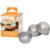 Decora 0062951 Cf 10 Stampi Mezza Sfera In Alluminio Anodizzato Ø 5 X H 2,3 Cm