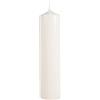 Rayher candela rotonda, color crema, altezza 25cm, diametro 6cm, 100% paraffina, per battesimo, lavori creativi, da decorare e colorare, 3119200