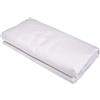 Nuit des Vosges 2094459 Cotoval Lenzuolo con Angoli Cotone in Tinta Unita Bianco 80 x 190 cm