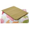 Artemur Capri - Piumone per Letto, Multicolore (Beige/Bianco/Arancione), 90 cm