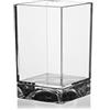 Kartell Boxy Porta Spazzolino, Cristallo trasparente, 7x7x12 cm